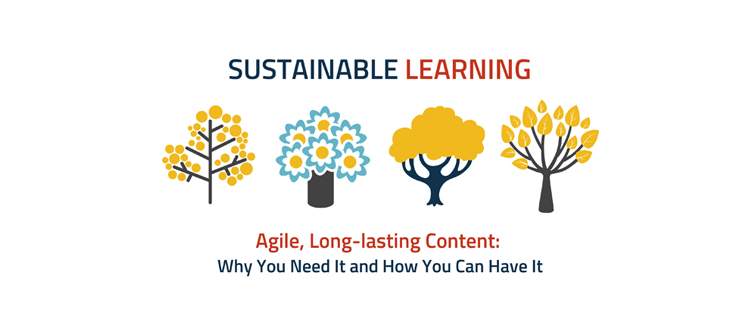 Sustainable Learning | Agile, Long-lasting Content: Why You Need It and How You Can Have It